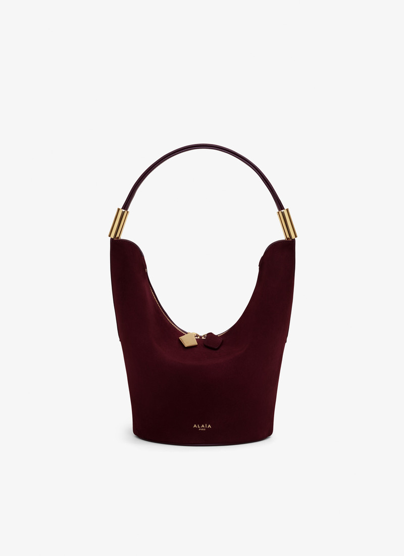 SHAPE SMALL BAG IN SUEDE GOATSKIN AND CALFSKIN - 1