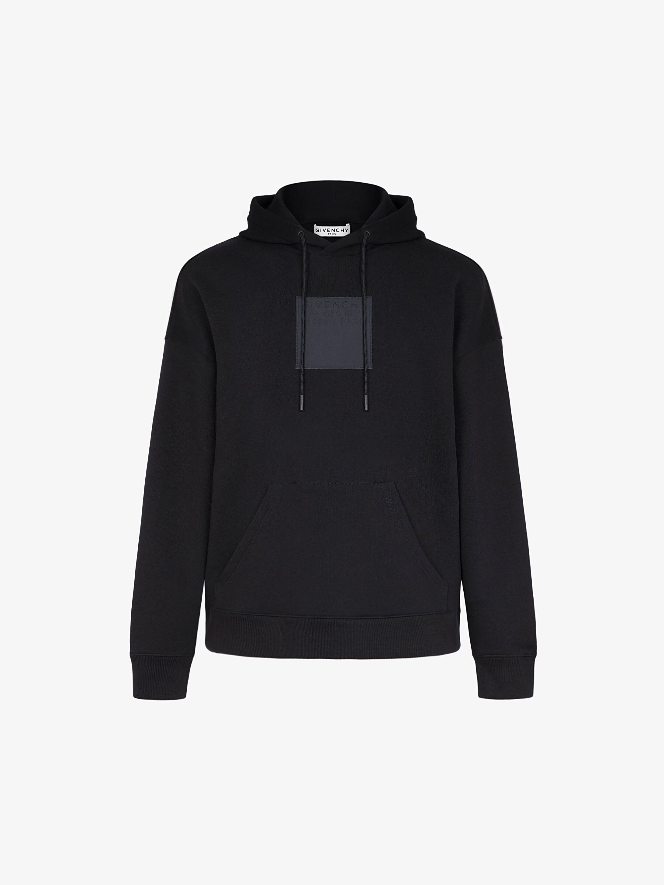 GIVENCHY ADDRESS patch hoodie - 1