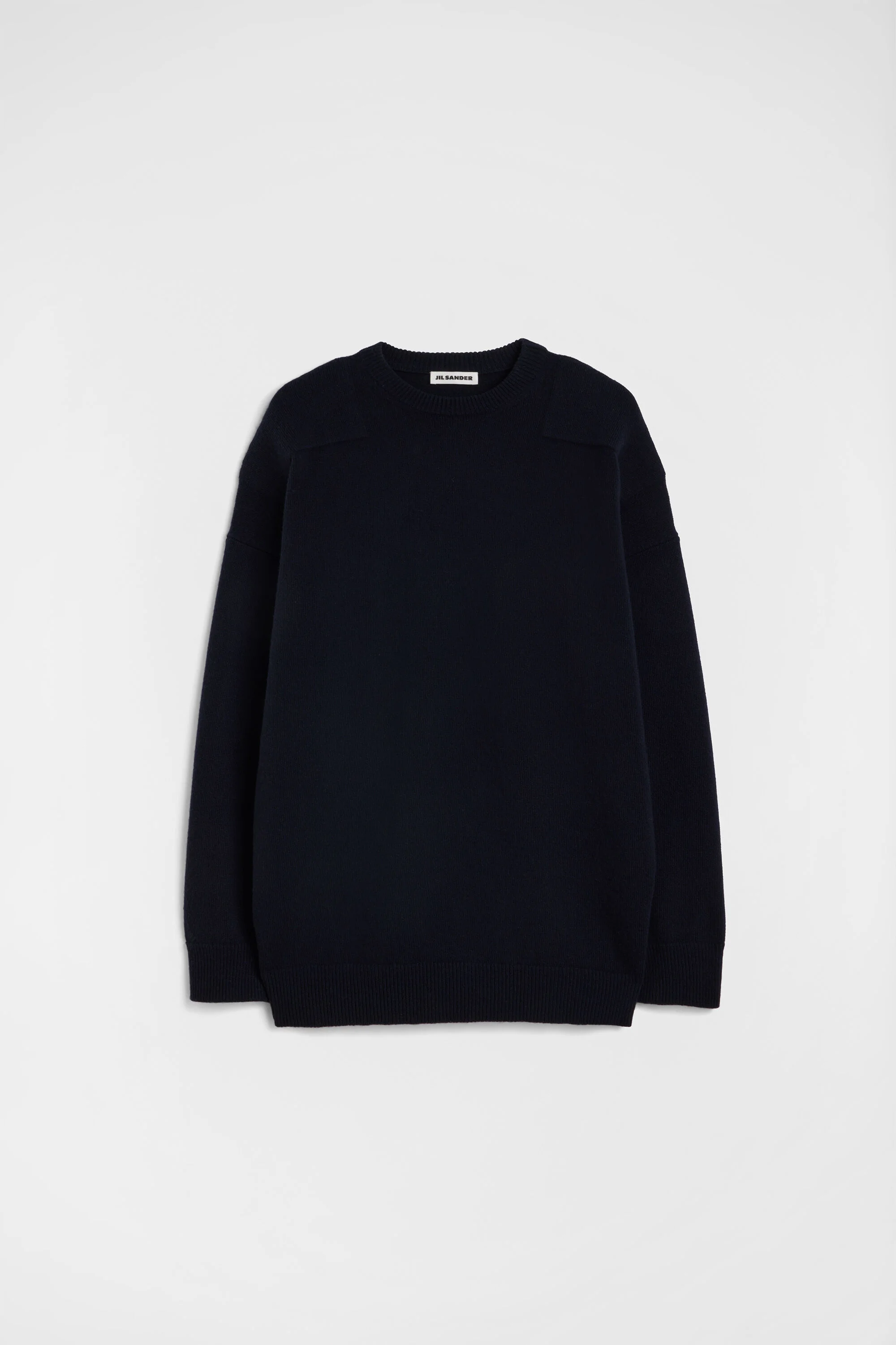 Wool Blend Crew-Neck Sweater - 1