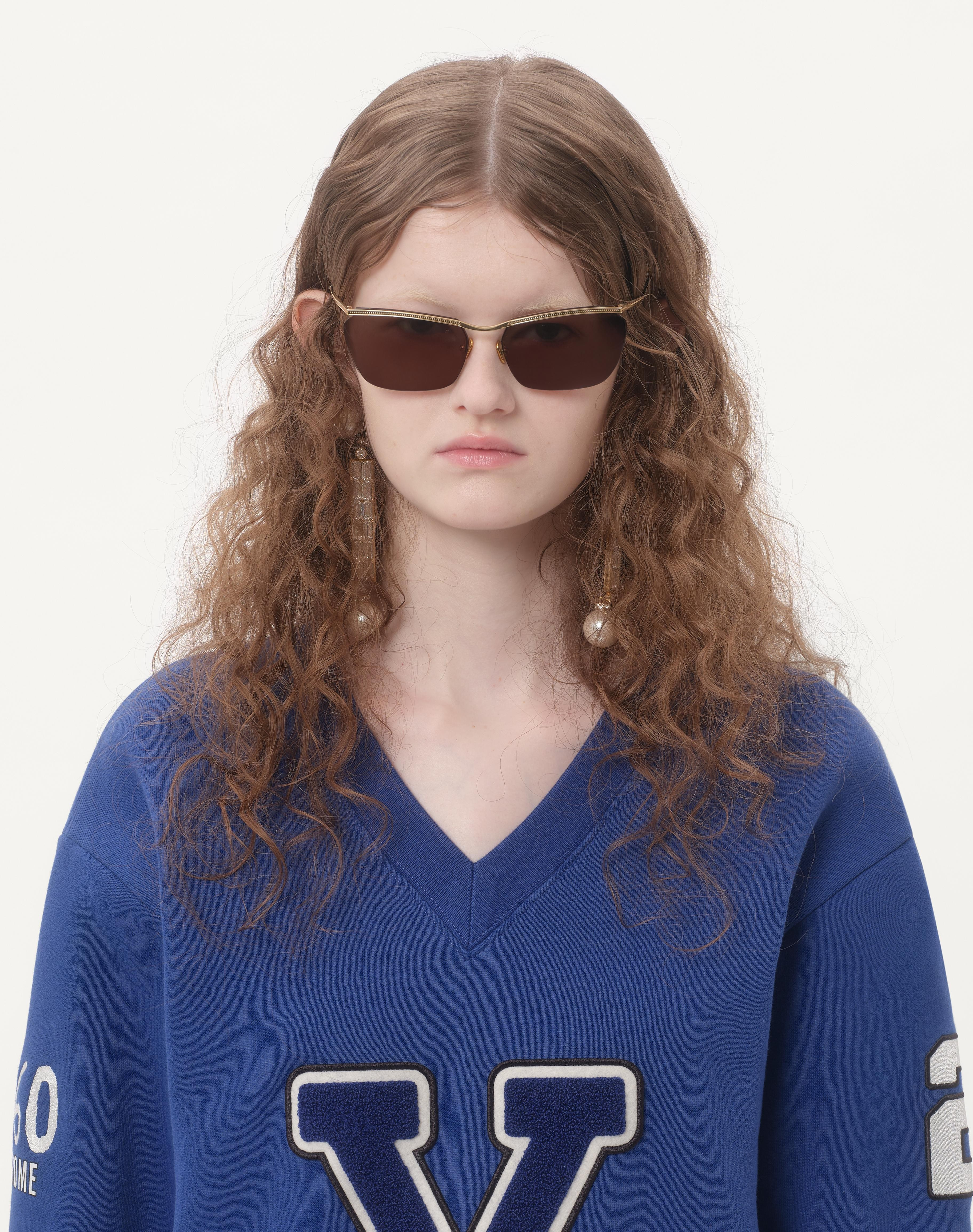 EMBROIDERED COTTON SWEATSHIRT - 4