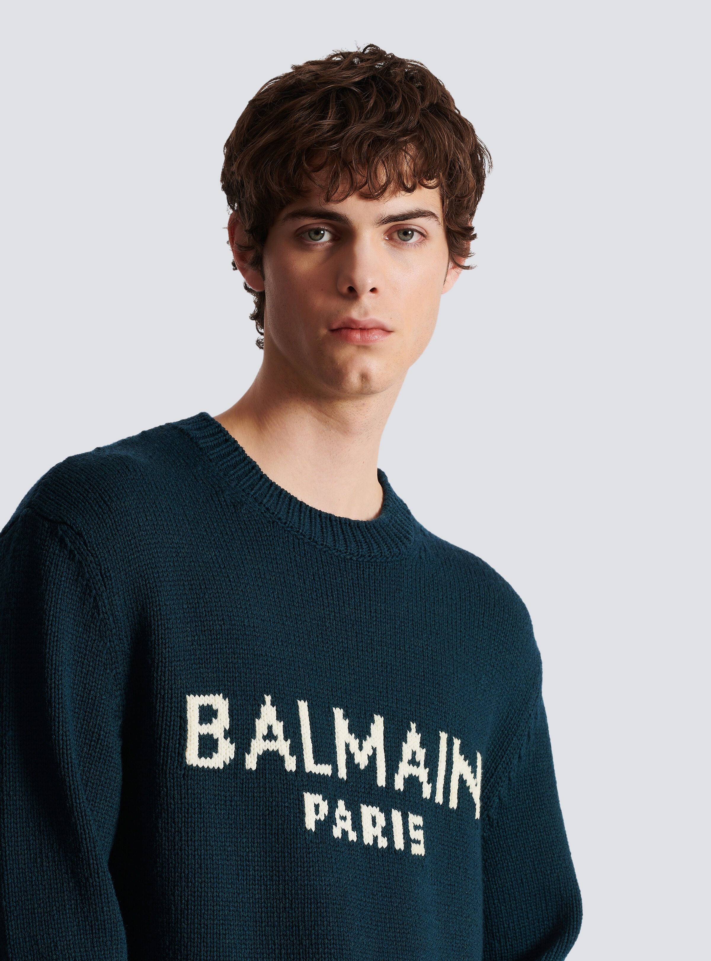 Balmain merino wool jumper - 7