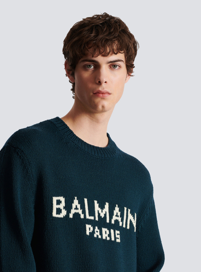 Balmain merino wool jumper 7