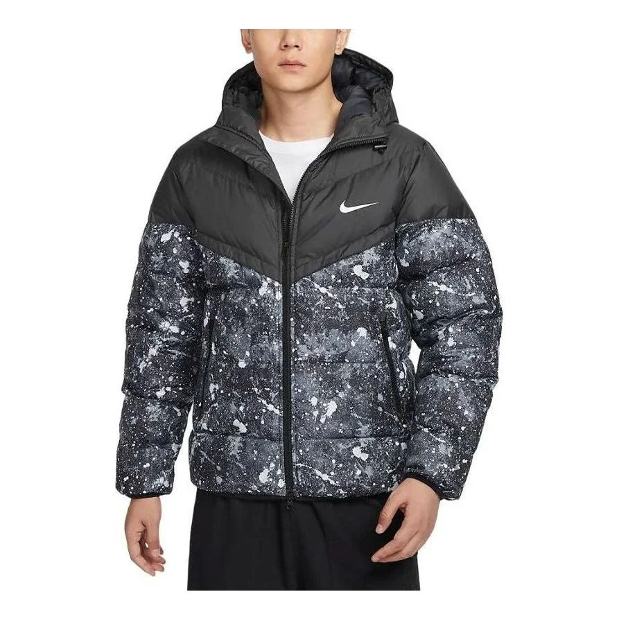 Nike Storm-FIT Windrunner Hooded Jacket 'Black White' HQ4184-010 - 1