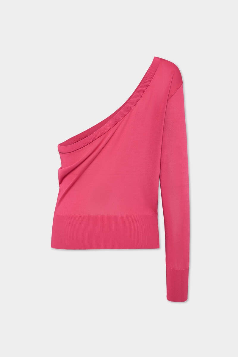 ONE SHOULDER PULLOVER - 2