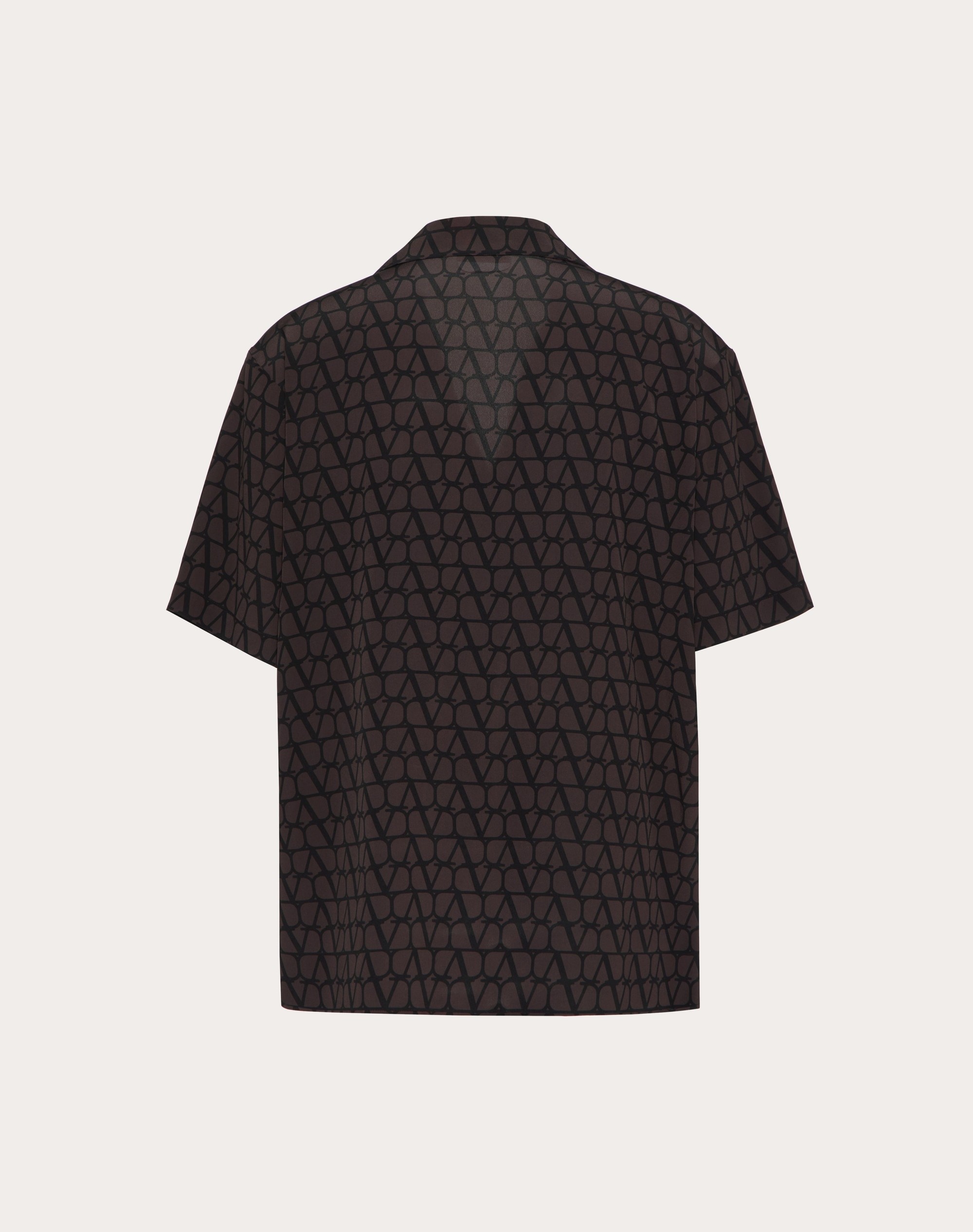 ALL-OVER TOILE ICONOGRAPHE PRINT SHORT SLEEVE SHIRT - 2