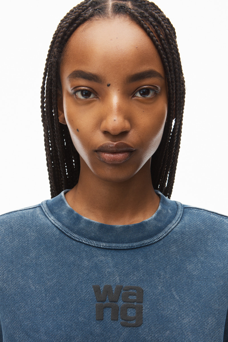 Essential Logo Terry Sweatshirt in Organic Cotton 5