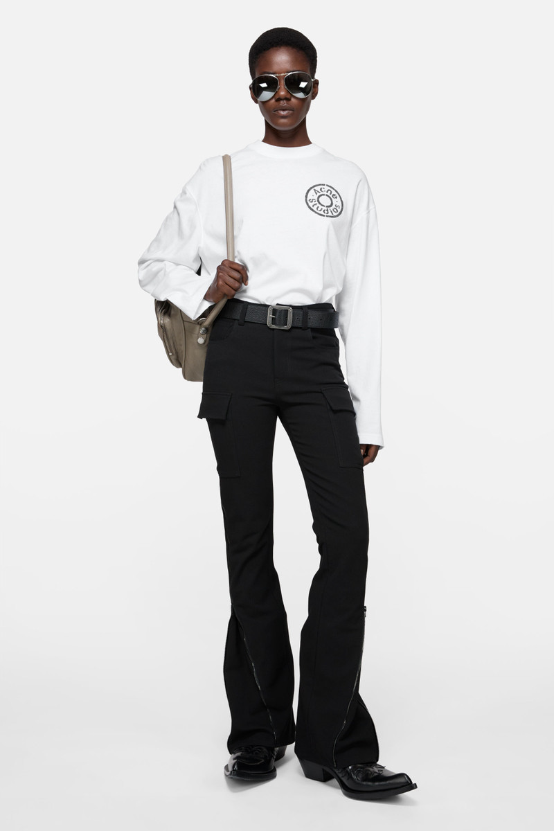 Acne Studios Logo t-shirt - Optic White outlook