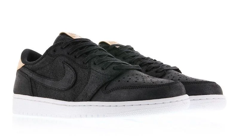 Air Jordan 1 Retro Low OG Premium 'Black Tan' - 1