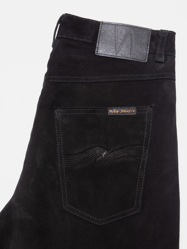 Clean Eileen Suede Pants Black - 4