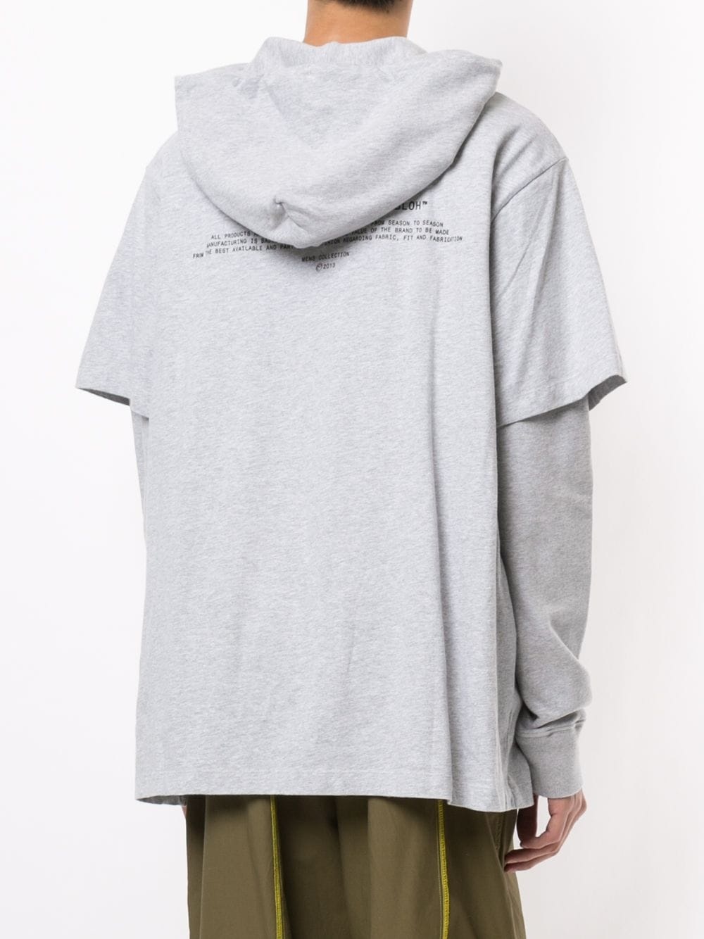 Pivot cotton hoodie - 4