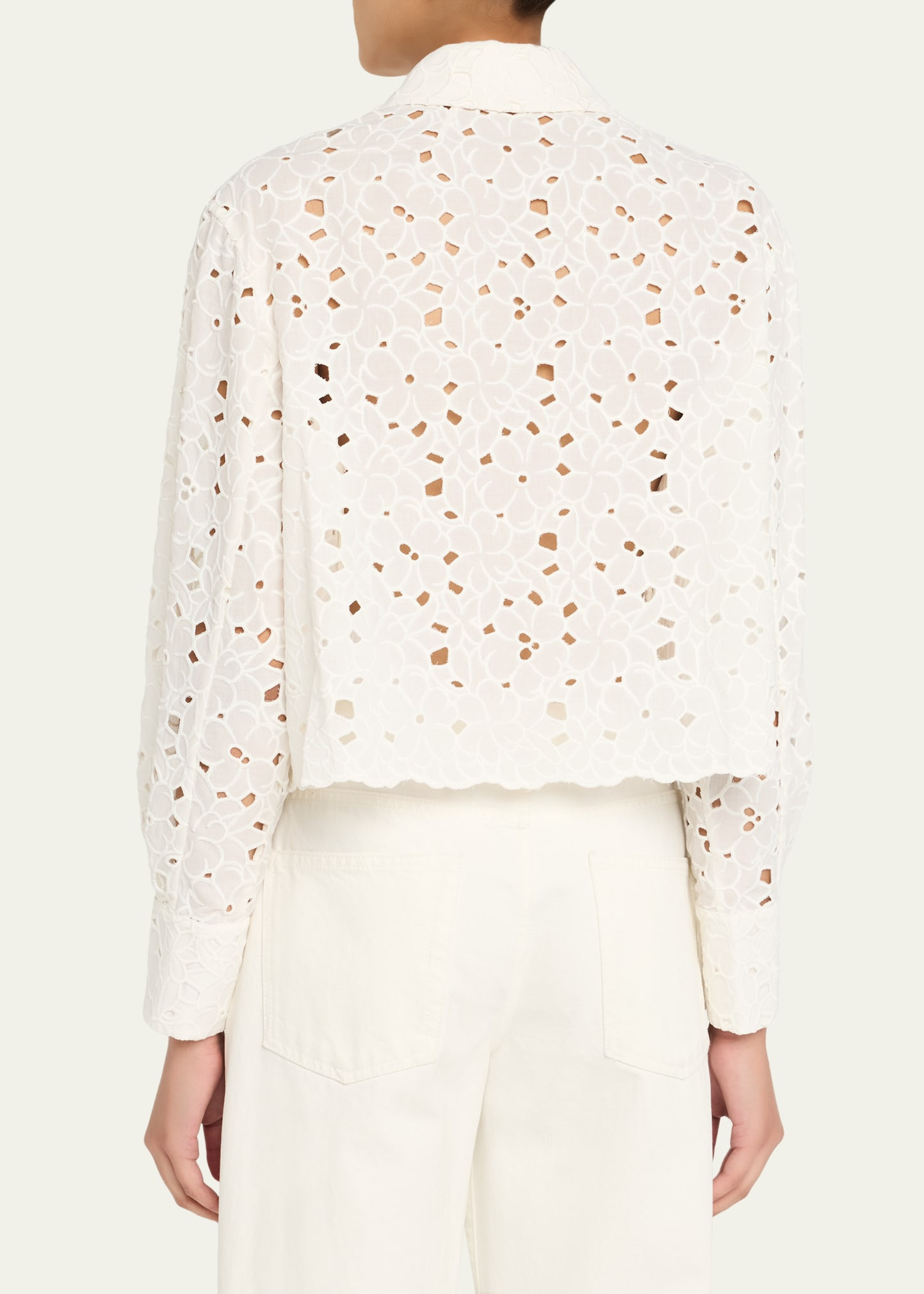 Penelope Embroidered Long-Sleeve Shirt - 3