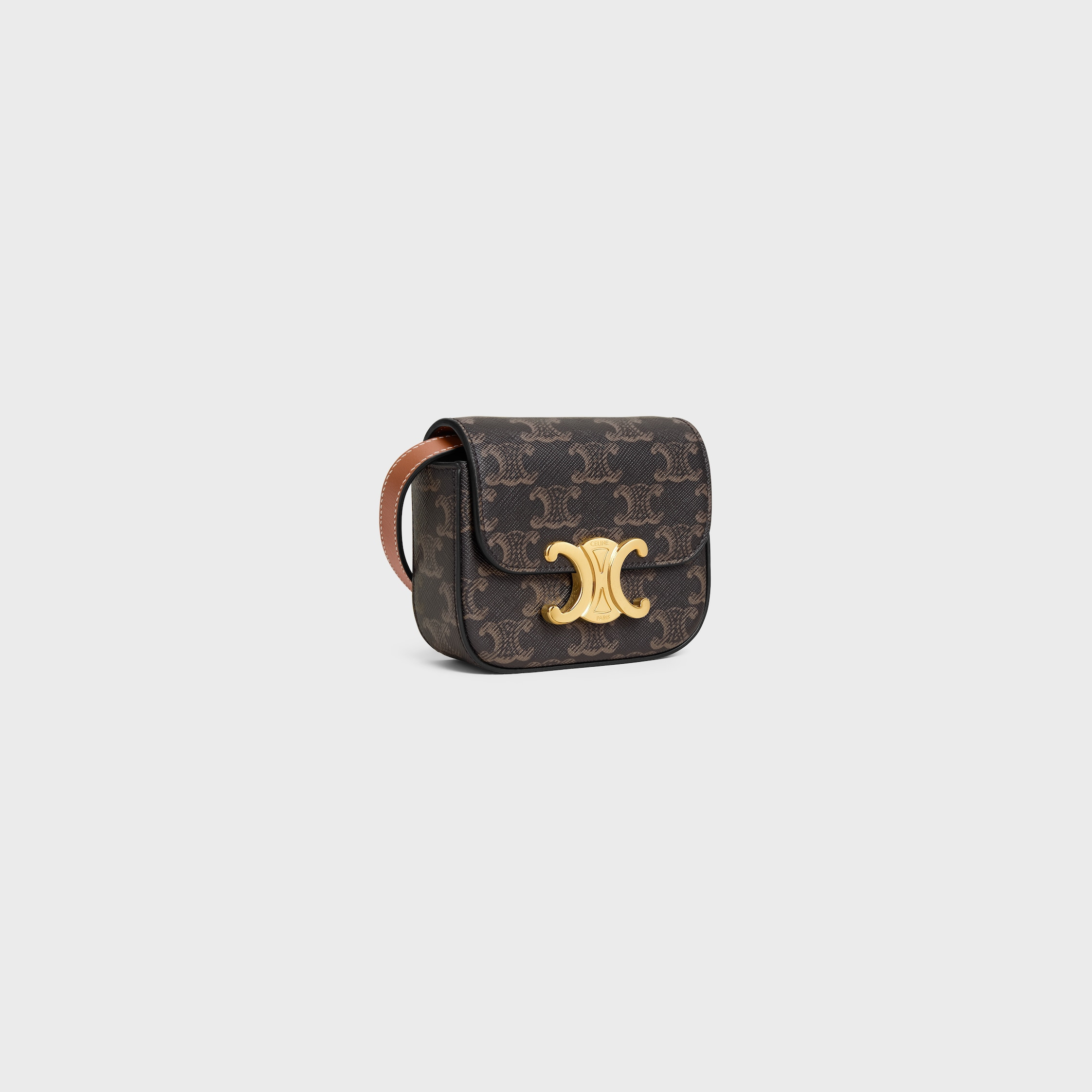 MINI CLAUDE in TRIOMPHE CANVAS and calfskin - 2