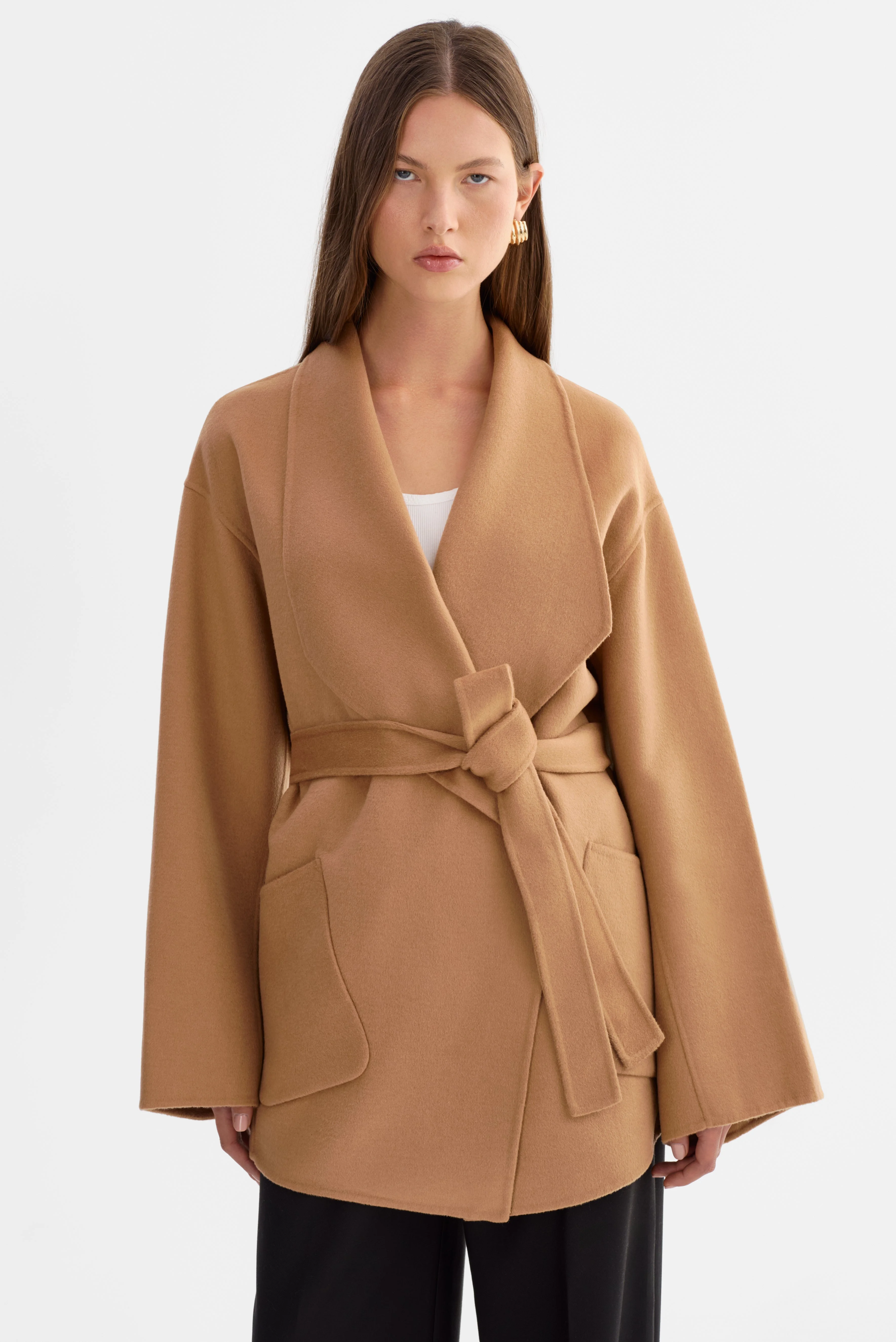 MEKIA | Double Face Wool Coat - 1