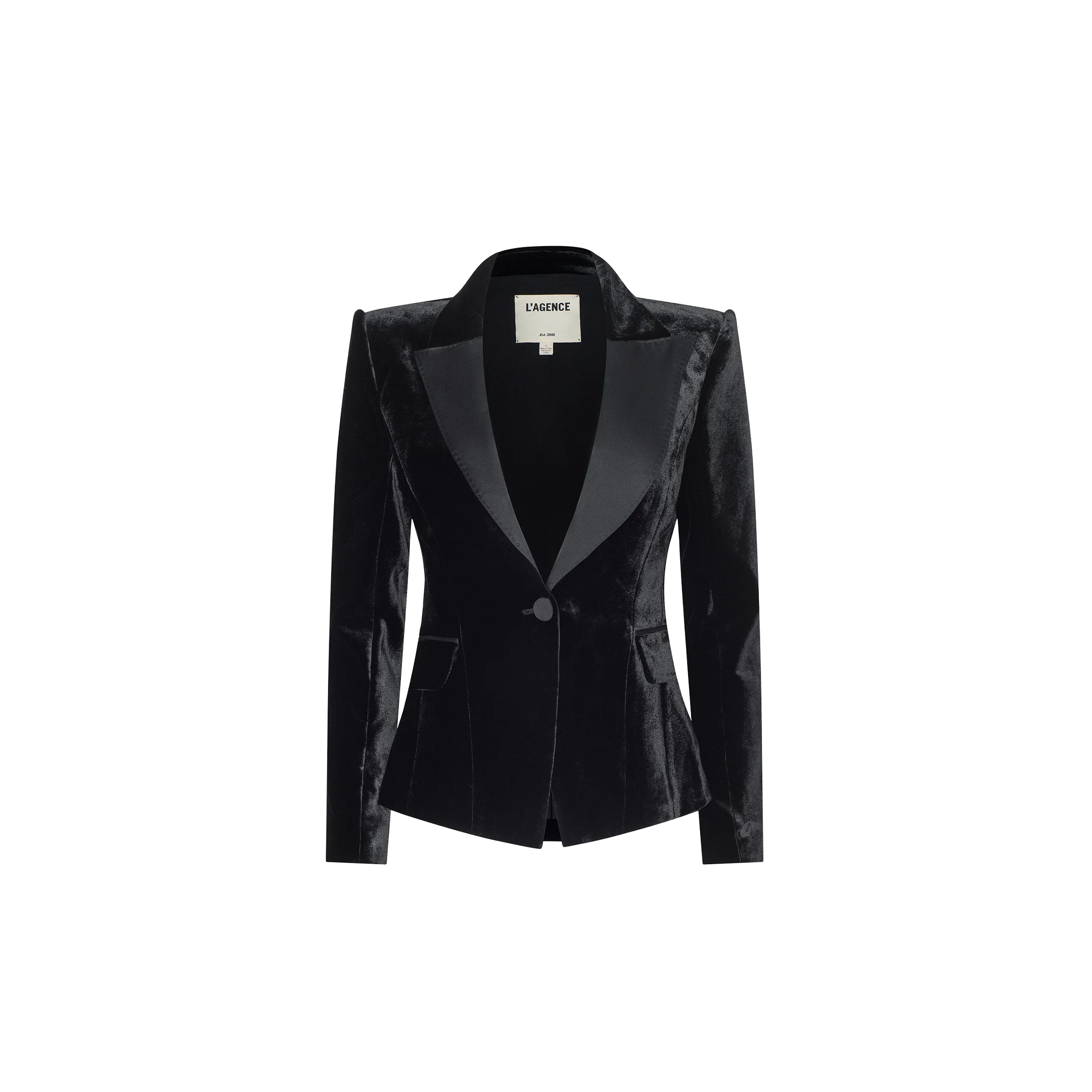 Philippa Velvet Blazer - 1