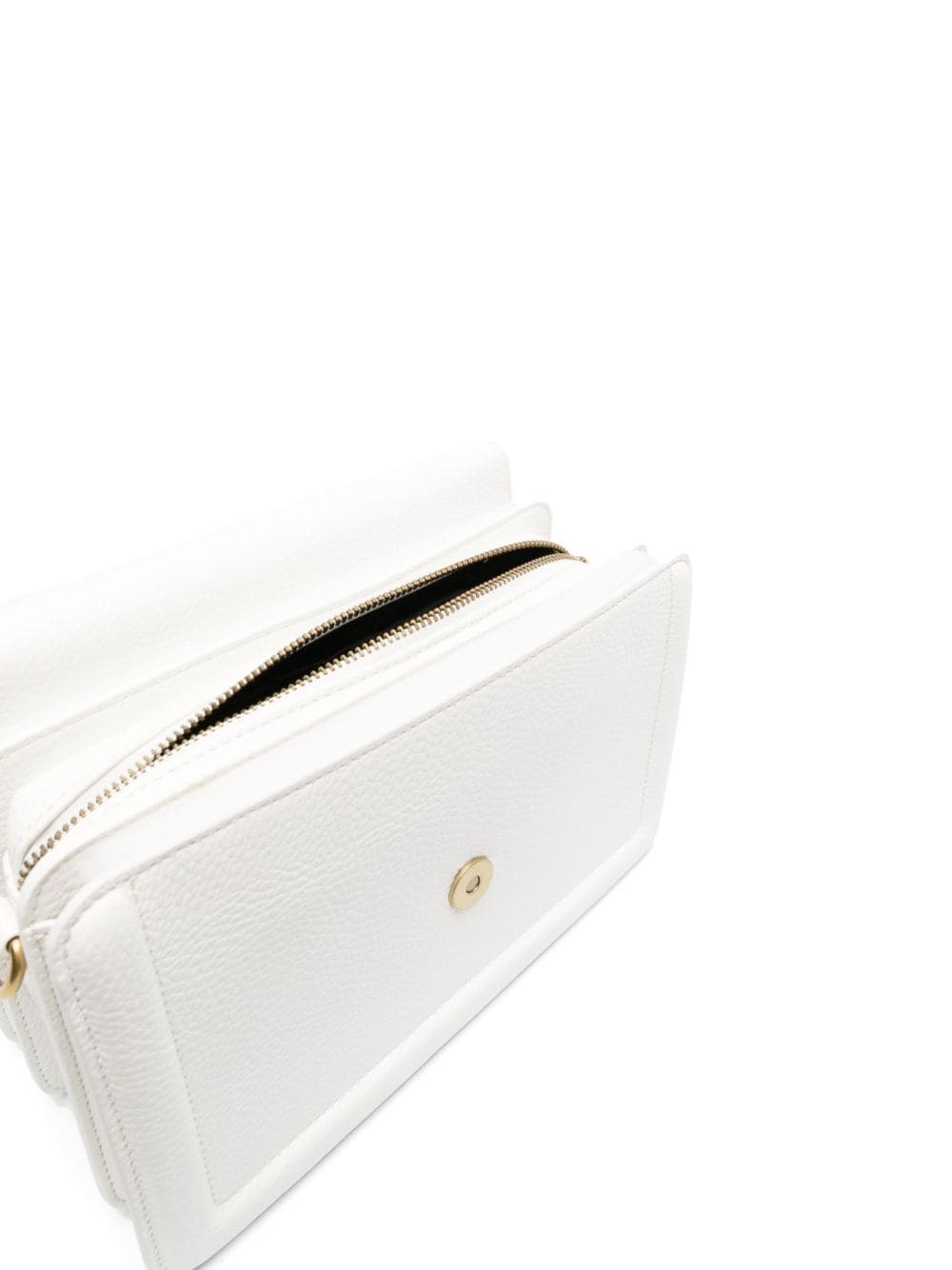 baroque-buckle satchel bag - 5