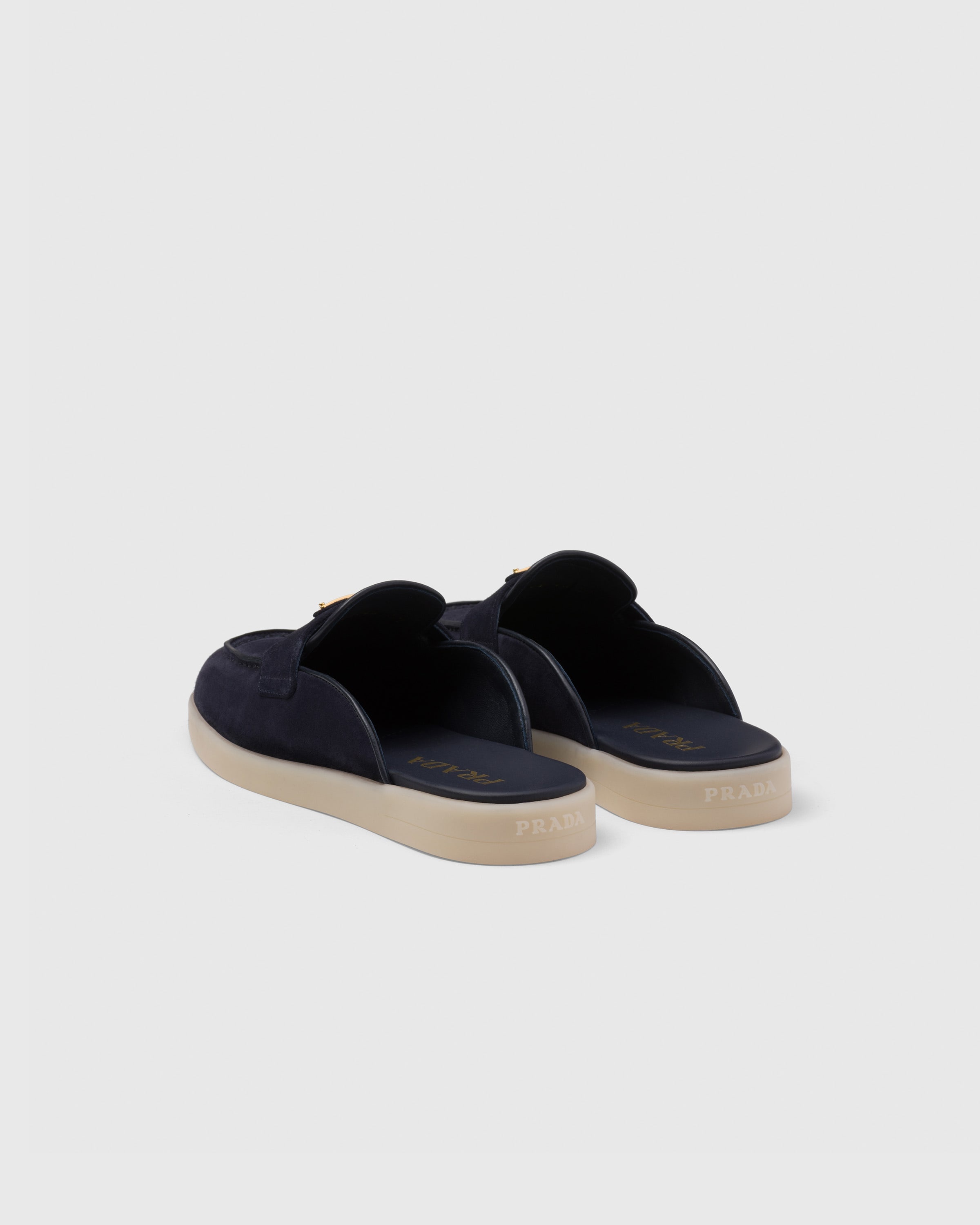 Suede mules - 5