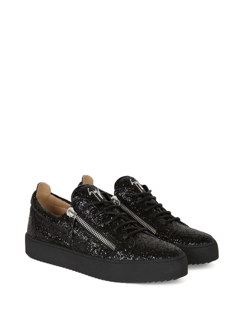 Frankie glitter low-top sneakers - 2