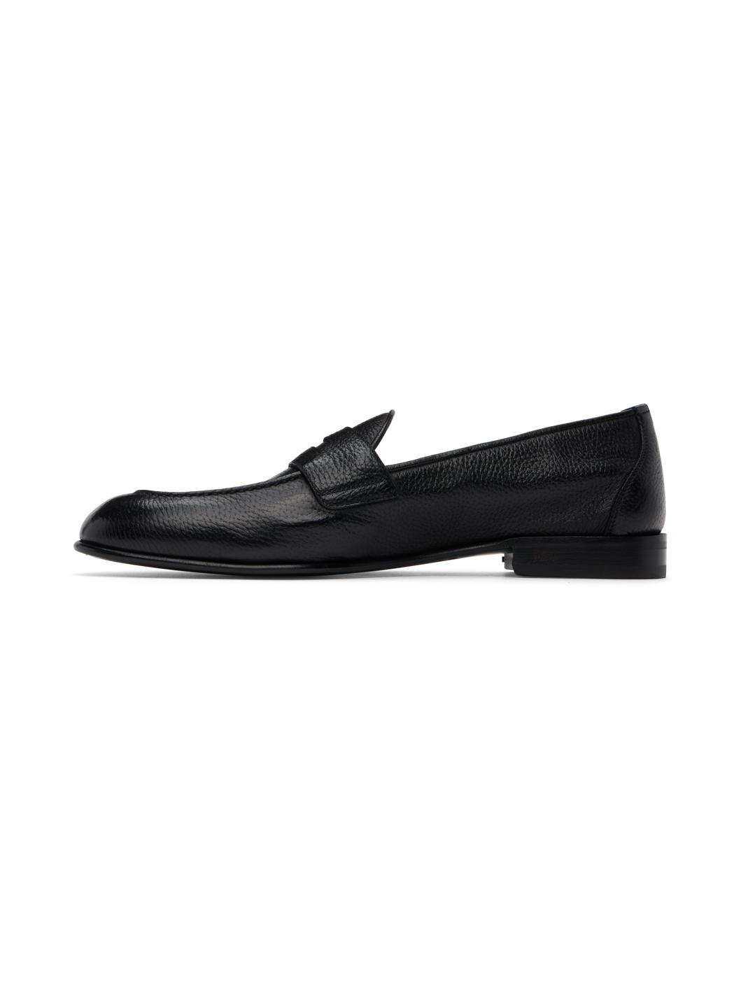 Black Appia Penny Loafers - 3