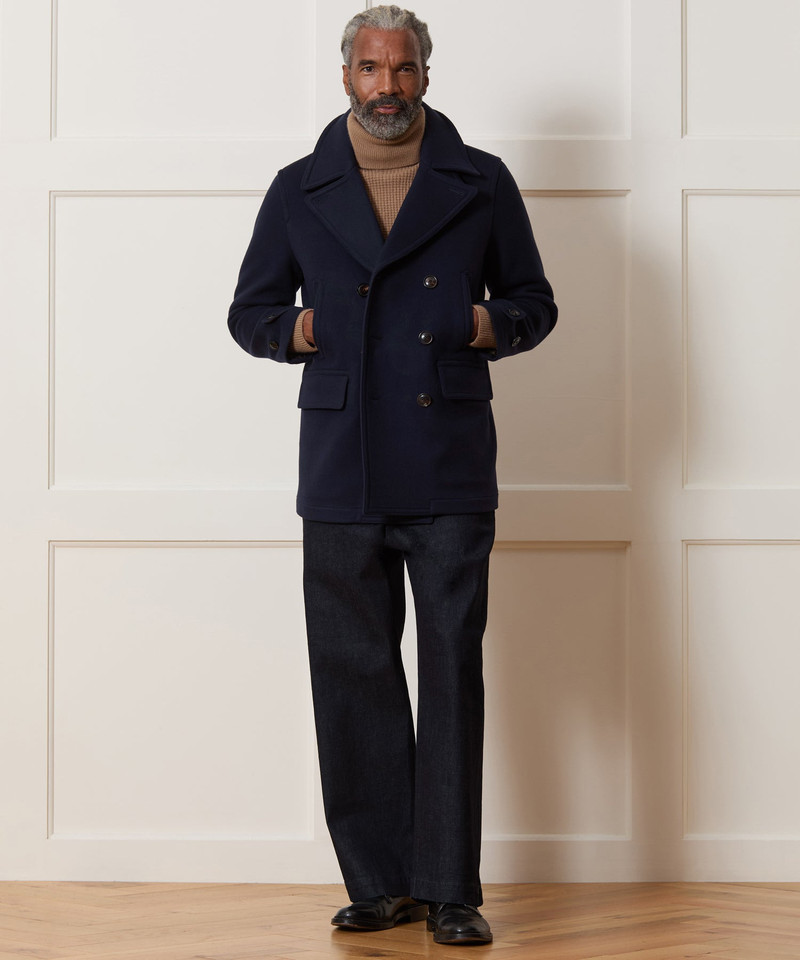 Italian Wool-Alpaca Peacoat 6