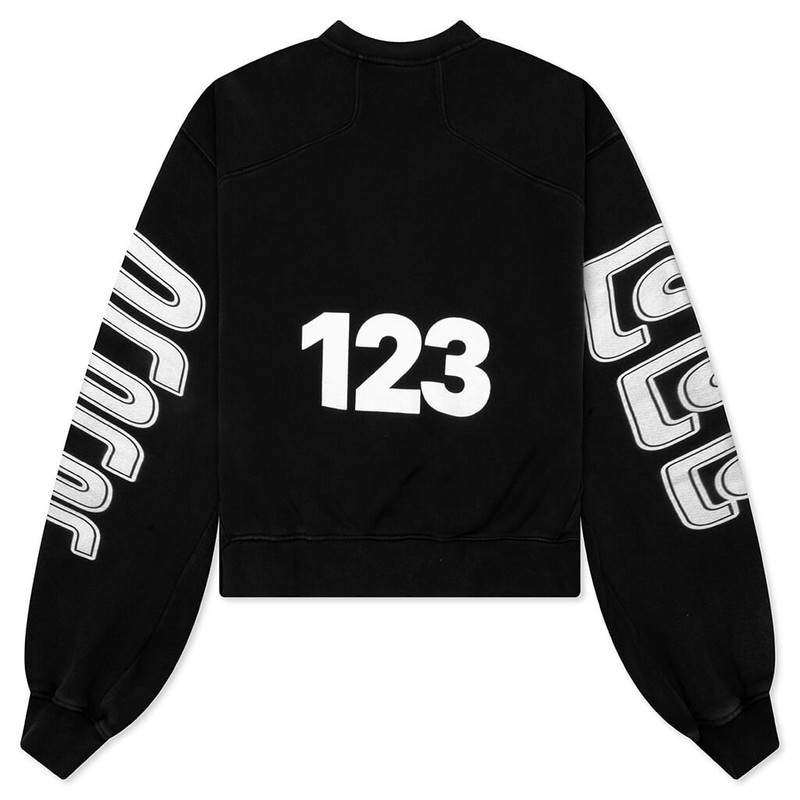 RRR123 METANOIA USO CVA CREWNECK - JET BLACK outlook