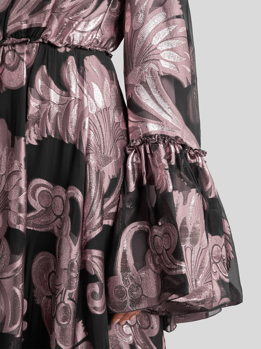 LONG FIL COUPÉ DRESS - 2
