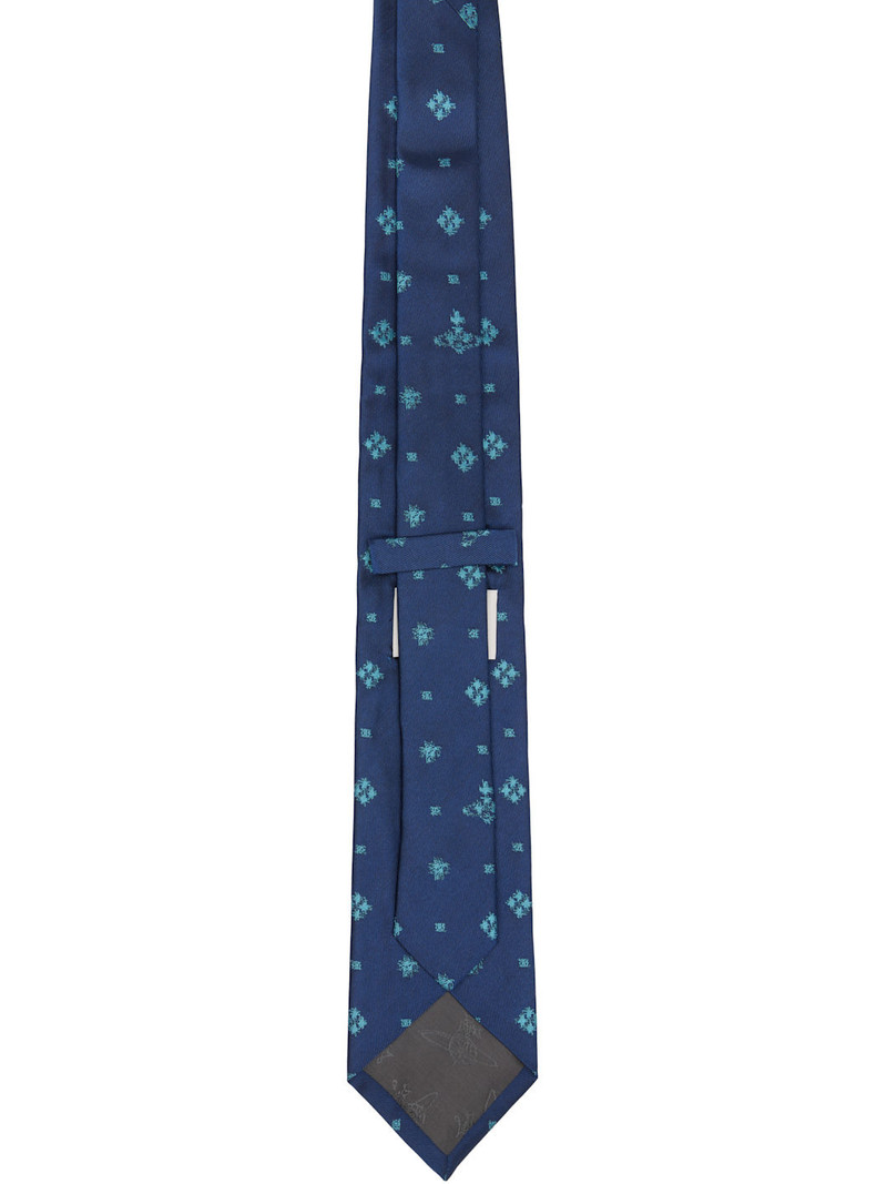 Vivienne Westwood Navy Silk Tie outlook
