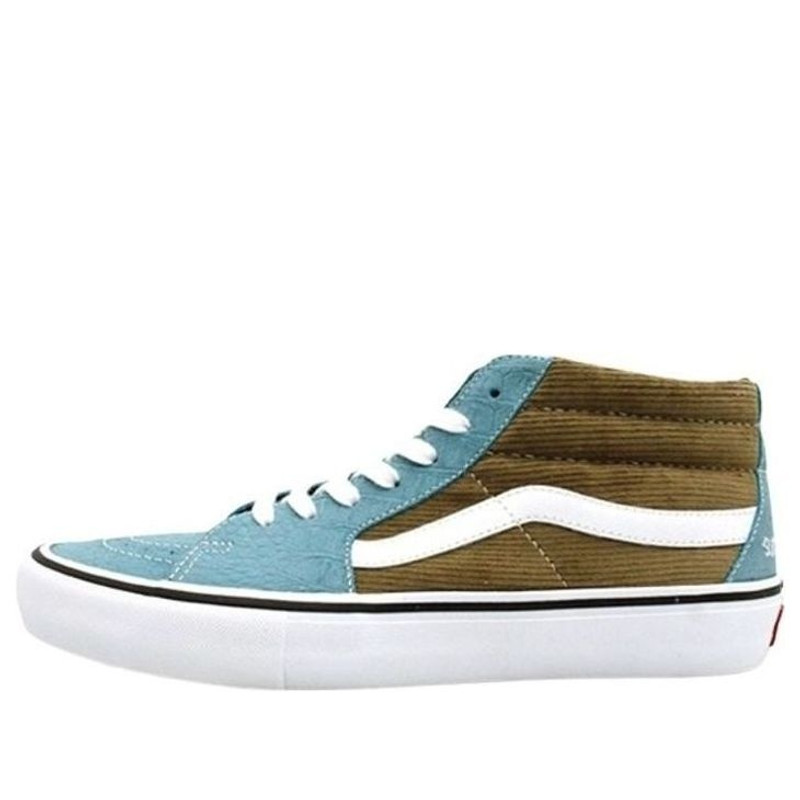 Vans Supreme x SK8-Mid Pro 'Corduroy Croc' VN0A347UPUI - 1