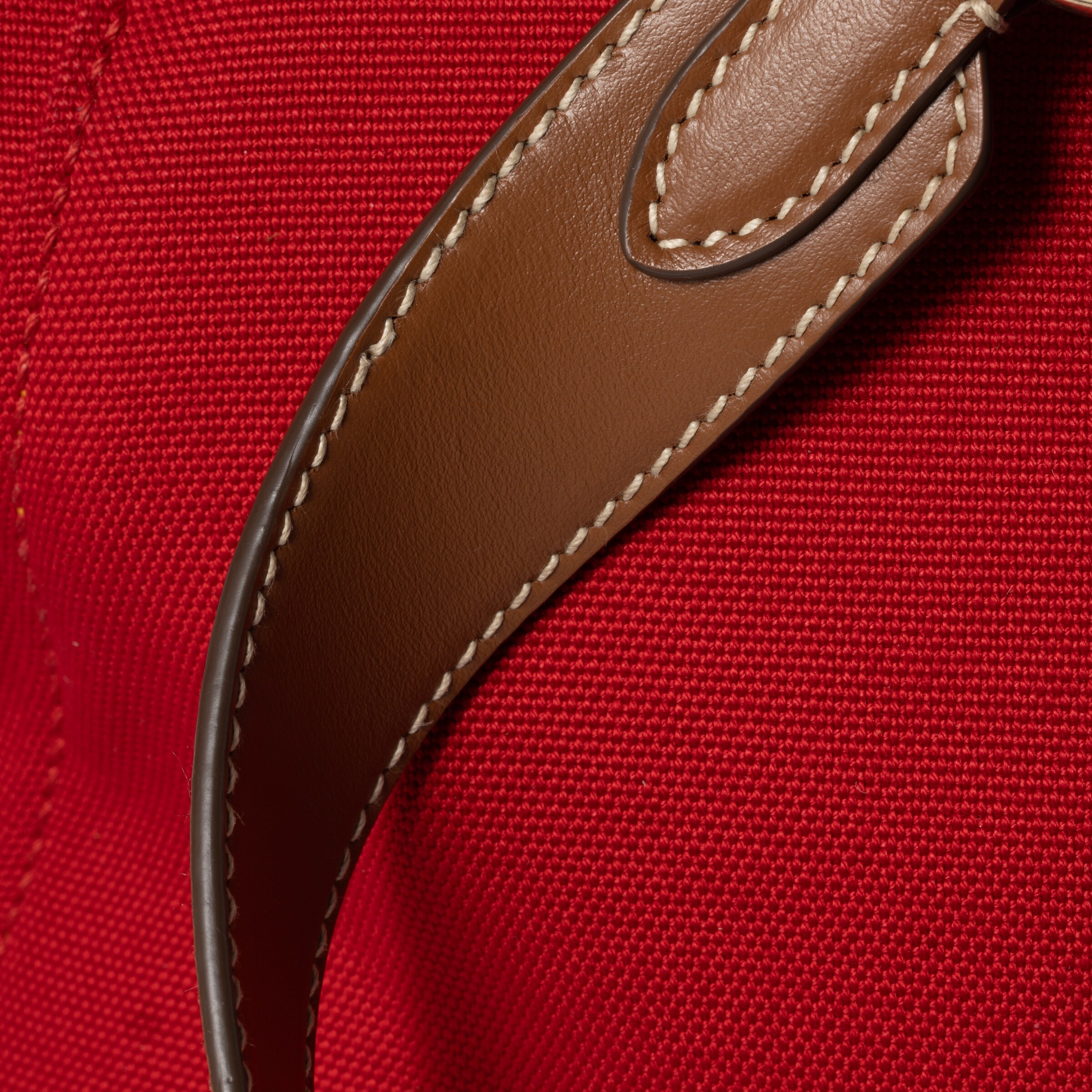 Canvas and leather backpack - 7