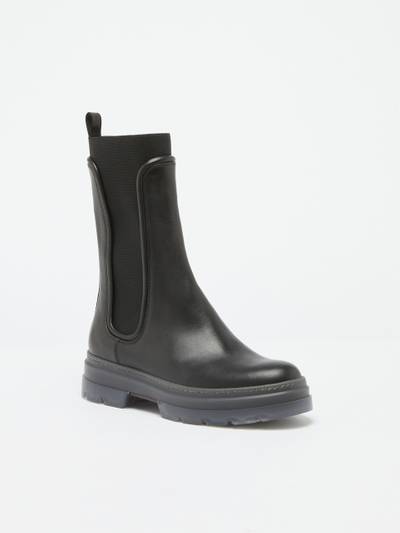 Max Mara ANDREA Leather ankle boots outlook