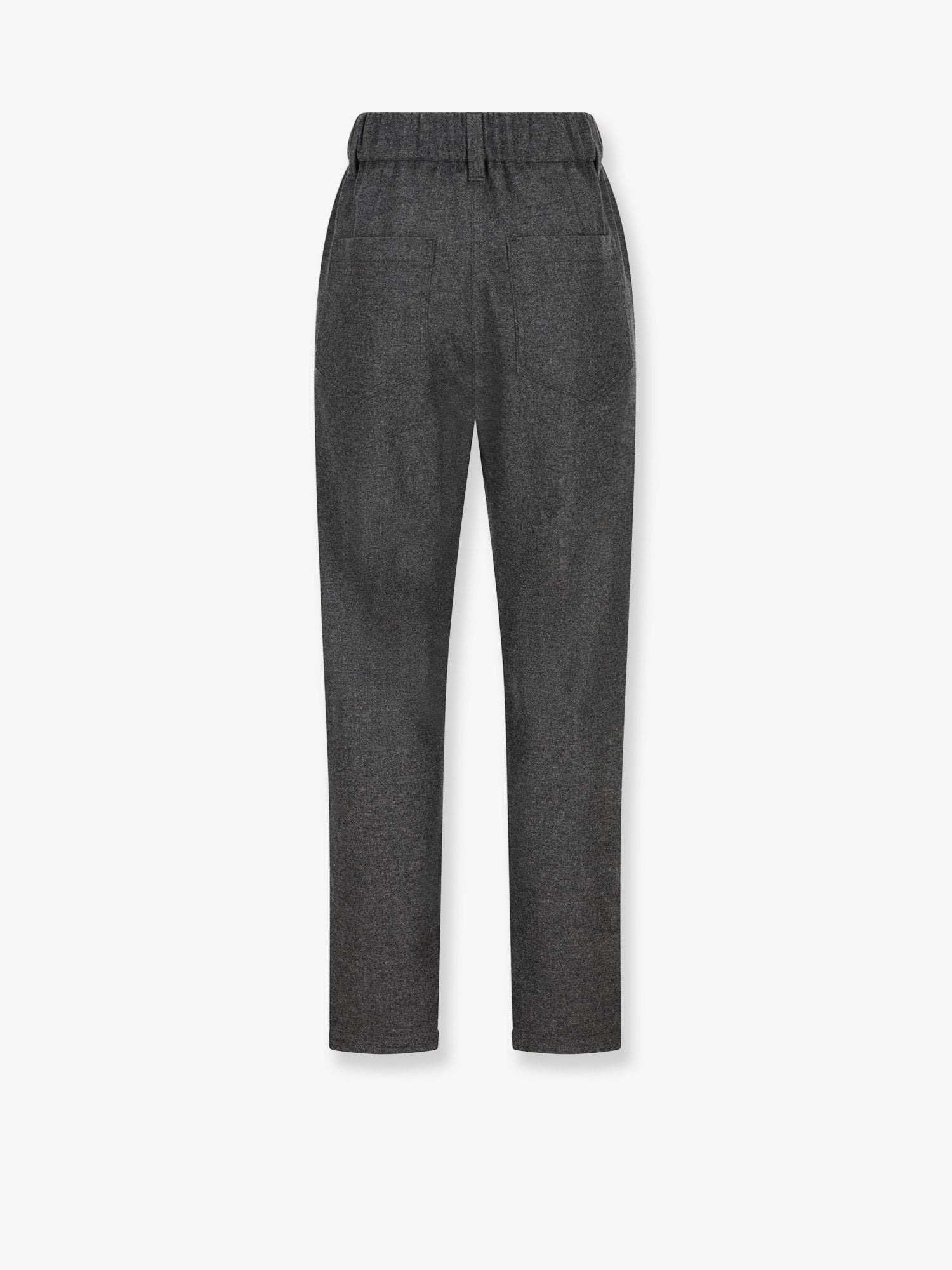 Brunello Cucinelli Baggy Flannel Trousers - 2