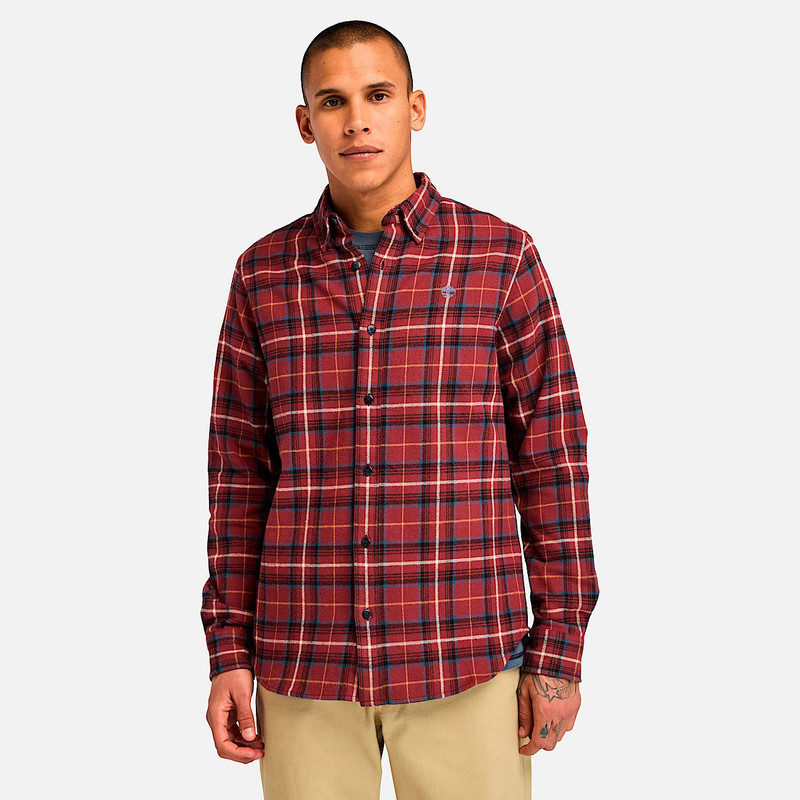 Timberland Men's Midweight Flannel Check Shirt outlook