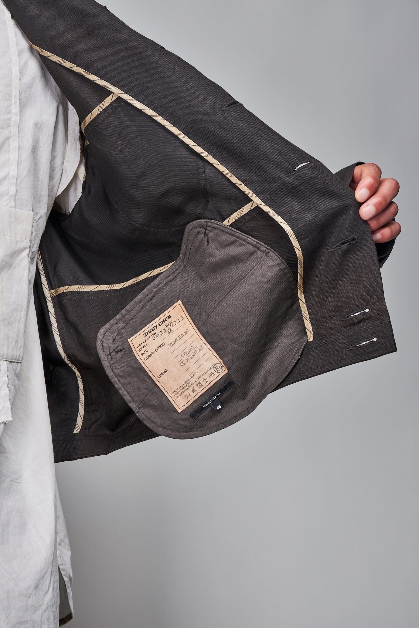 Ziggy Chen Classic Utility Jacket, brown | REVERSIBLE Ziggy Chen Classic Utility Jacket, brown | REVERSIBLE