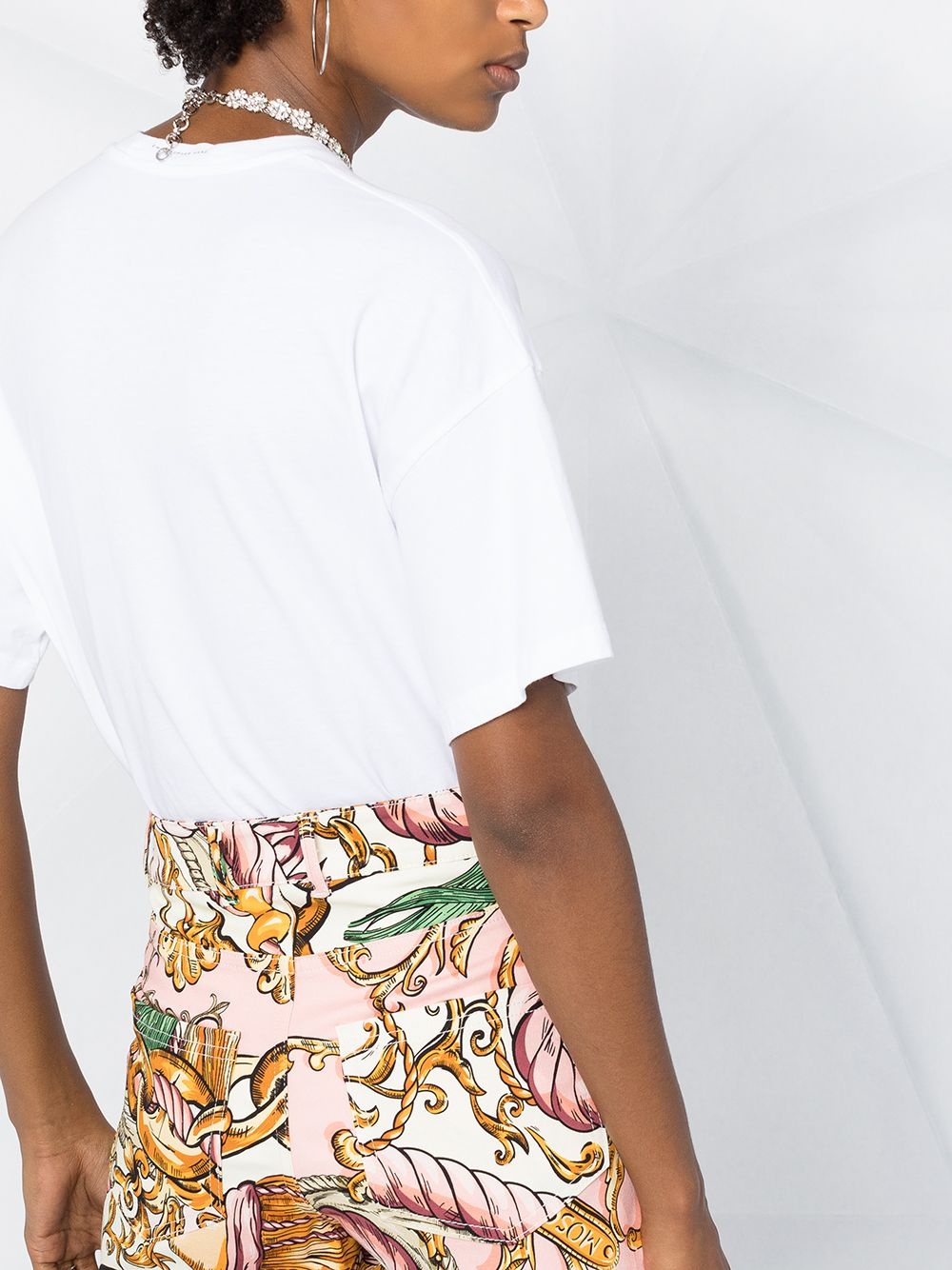 rope and chain-print shorts - 3