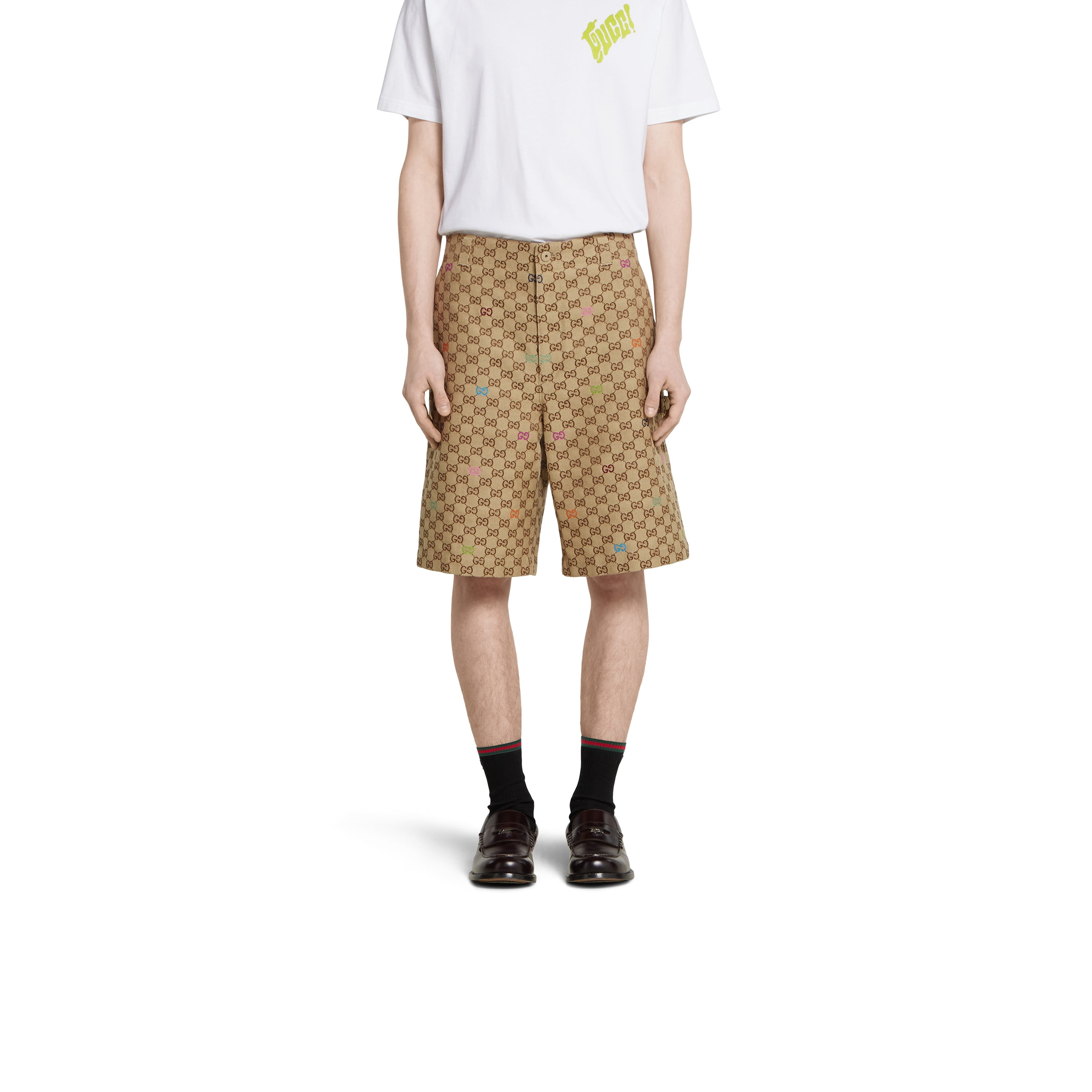 GG canvas shorts - 3