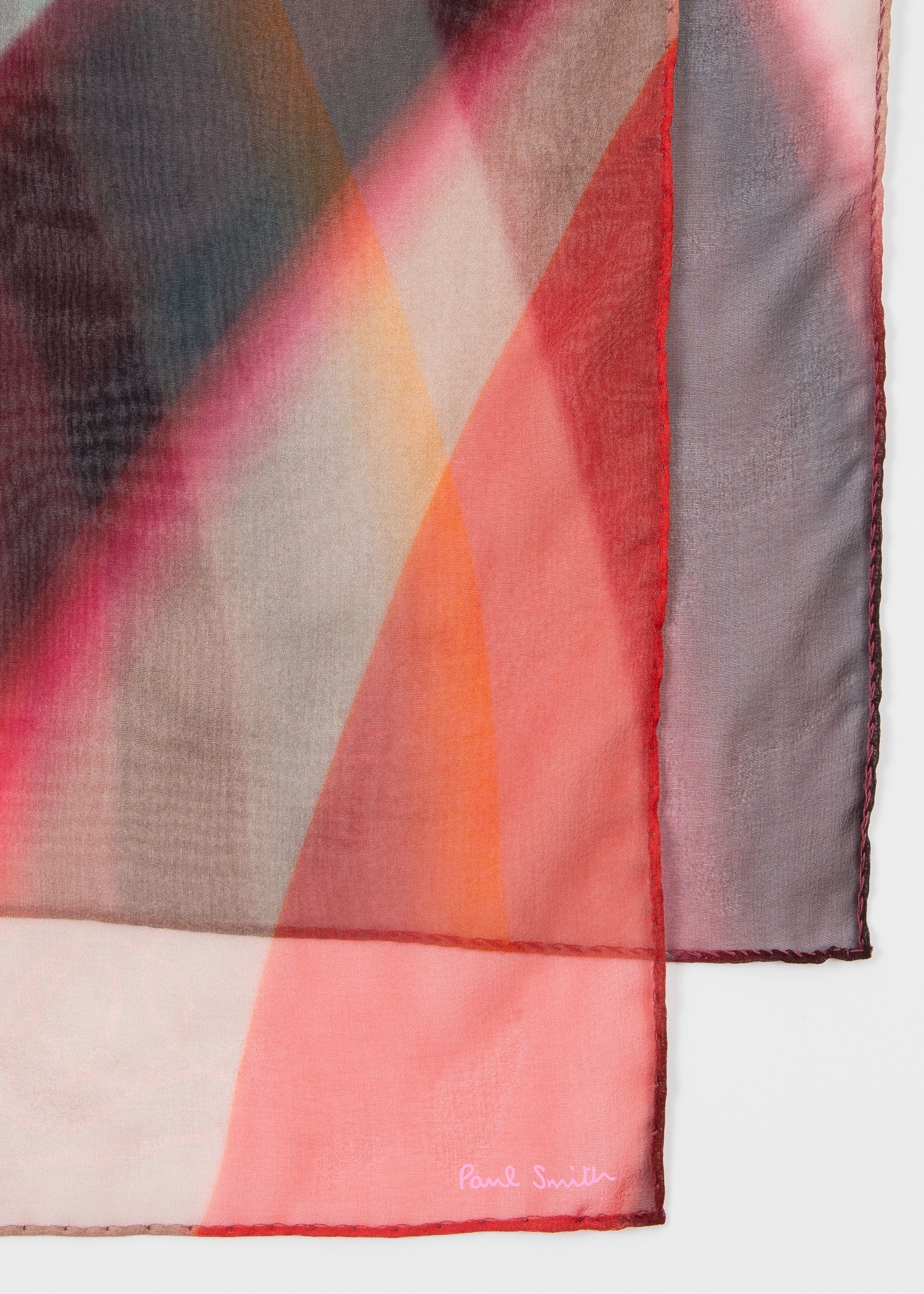 'Spray Swirl' Silk Scarf - 2