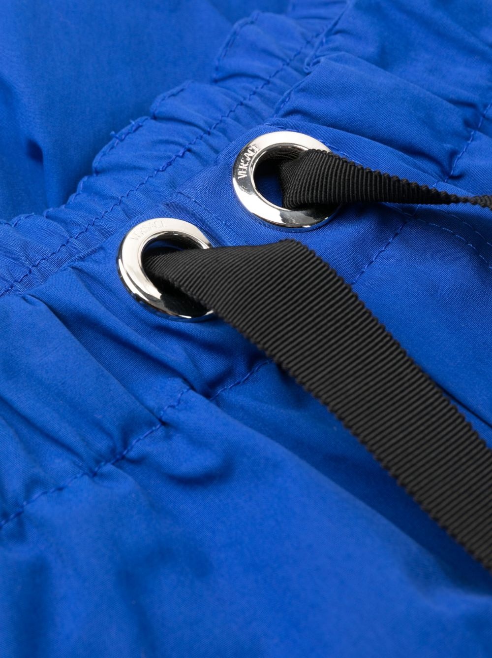 wide-leg cotton track pants - 6