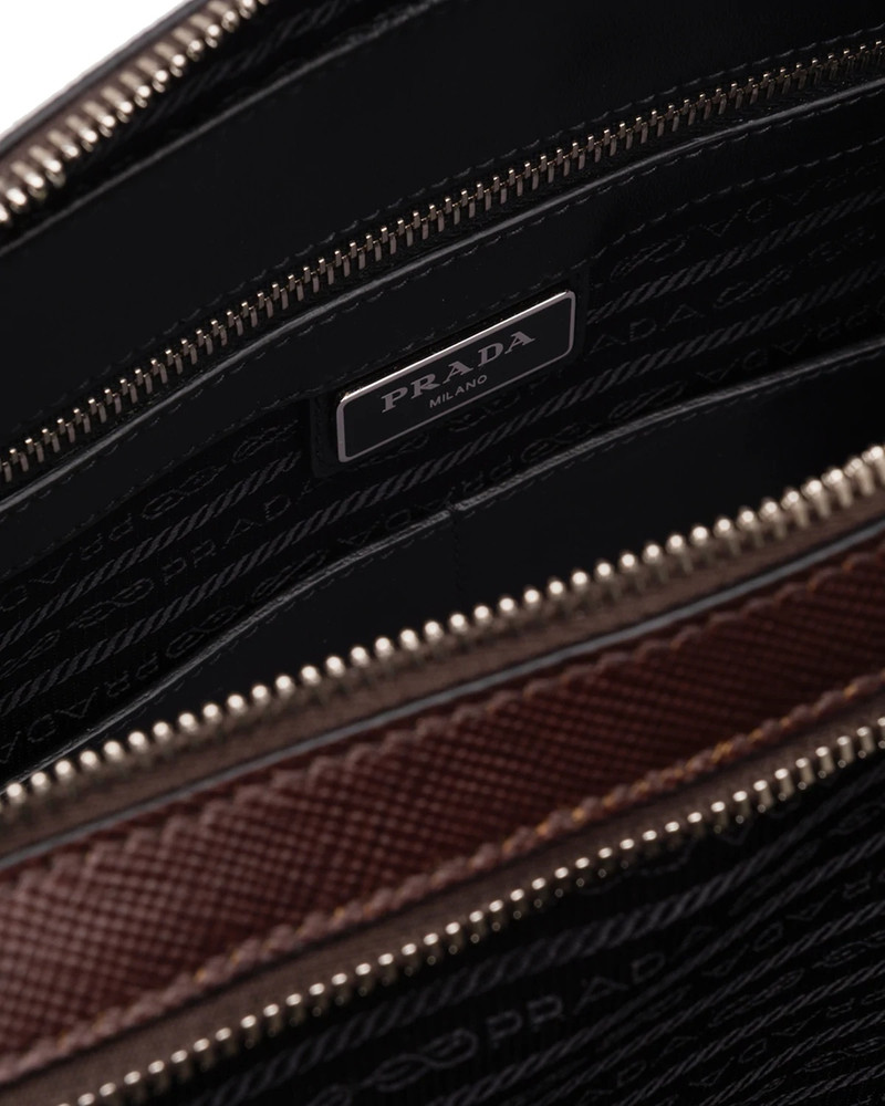 Saffiano Leather Briefcase 5