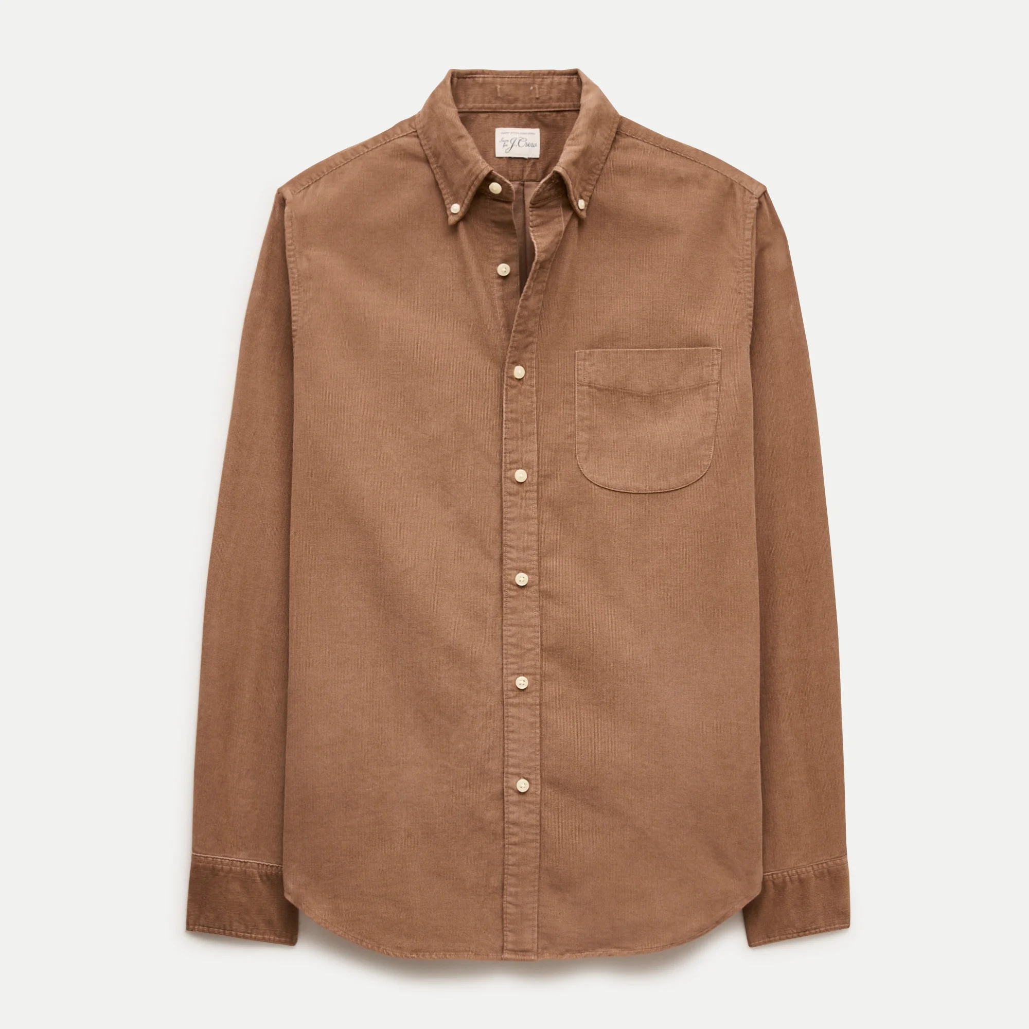 Fine-wale corduroy shirt - 1