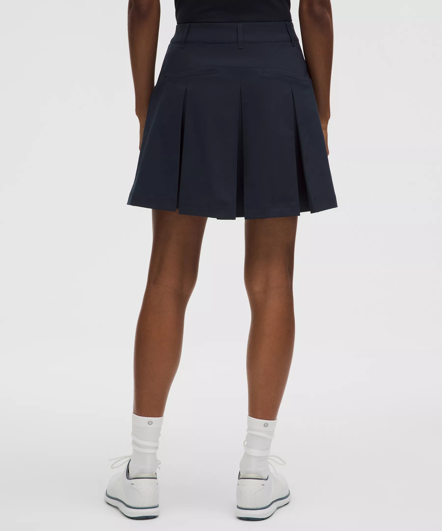 Box-Pleat High-Rise Golf Skirt - 3