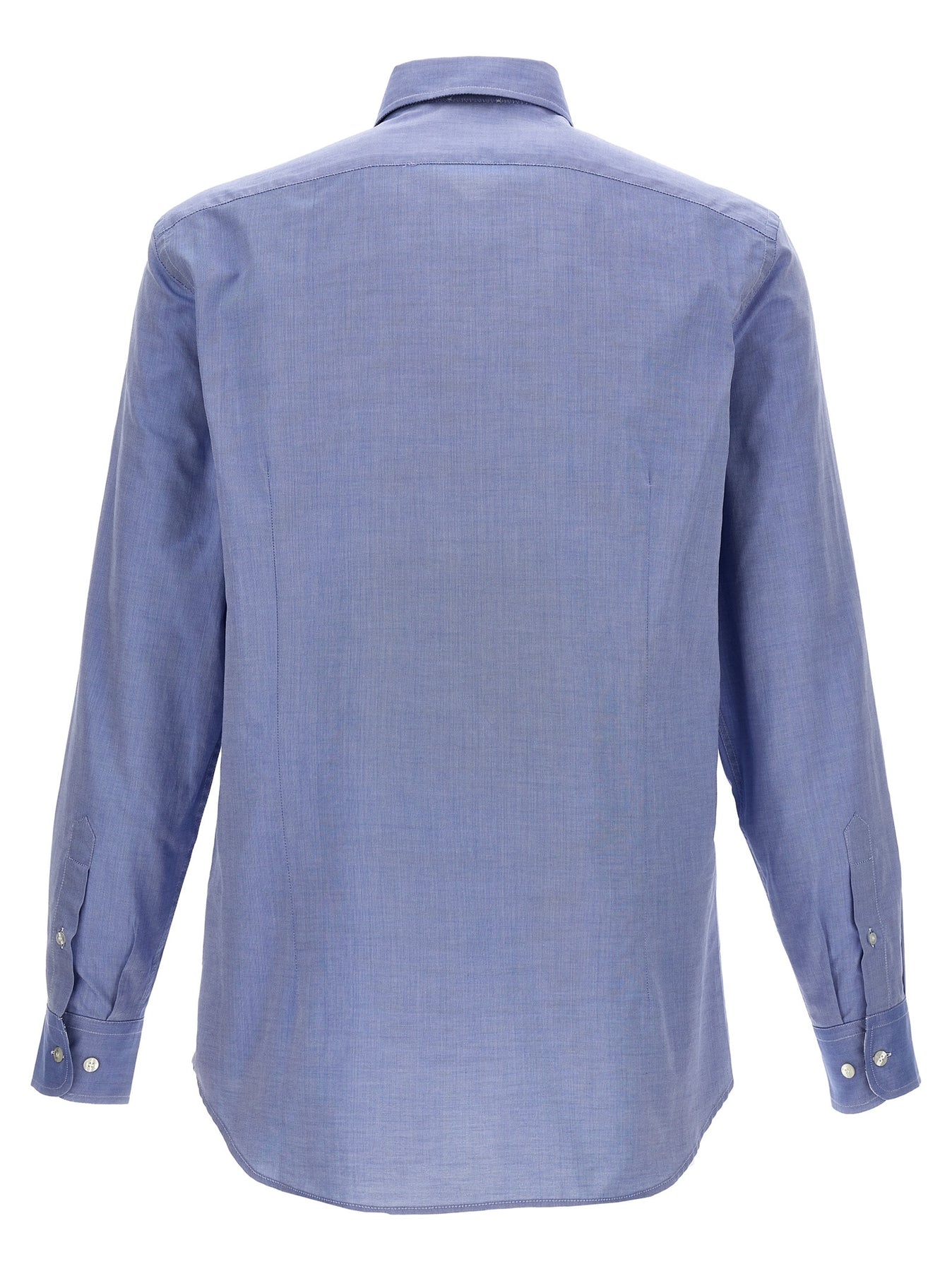 Cotton Shirt Shirt, Blouse Light Blue - 2