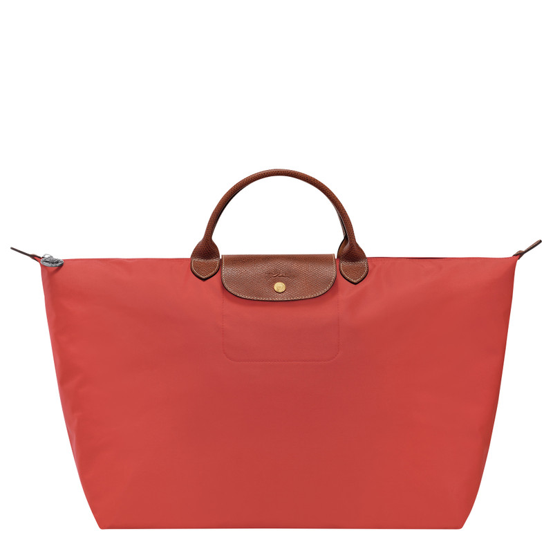 Le Pliage Original S Travel bag Tomato - Recycled canvas 1