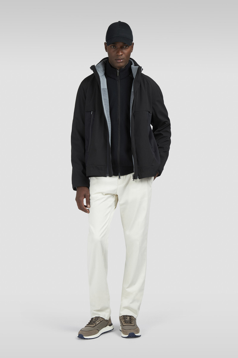 Paul & Shark SOFT COOL TOUCH WOOL ZIP-UP SWEATER WITH TYPHOON® PLATINUM DETAILS outlook