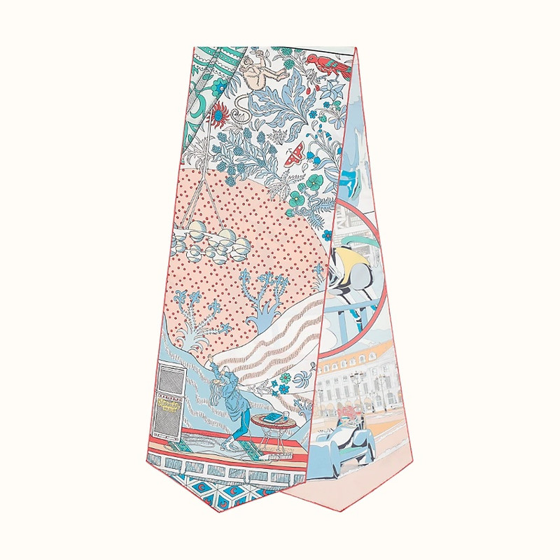 Hermès Le Premier Chant, Wow ! silk muffler outlook