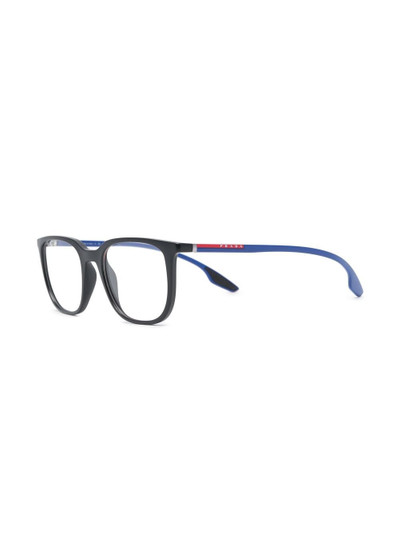 Prada logo-print glasses outlook