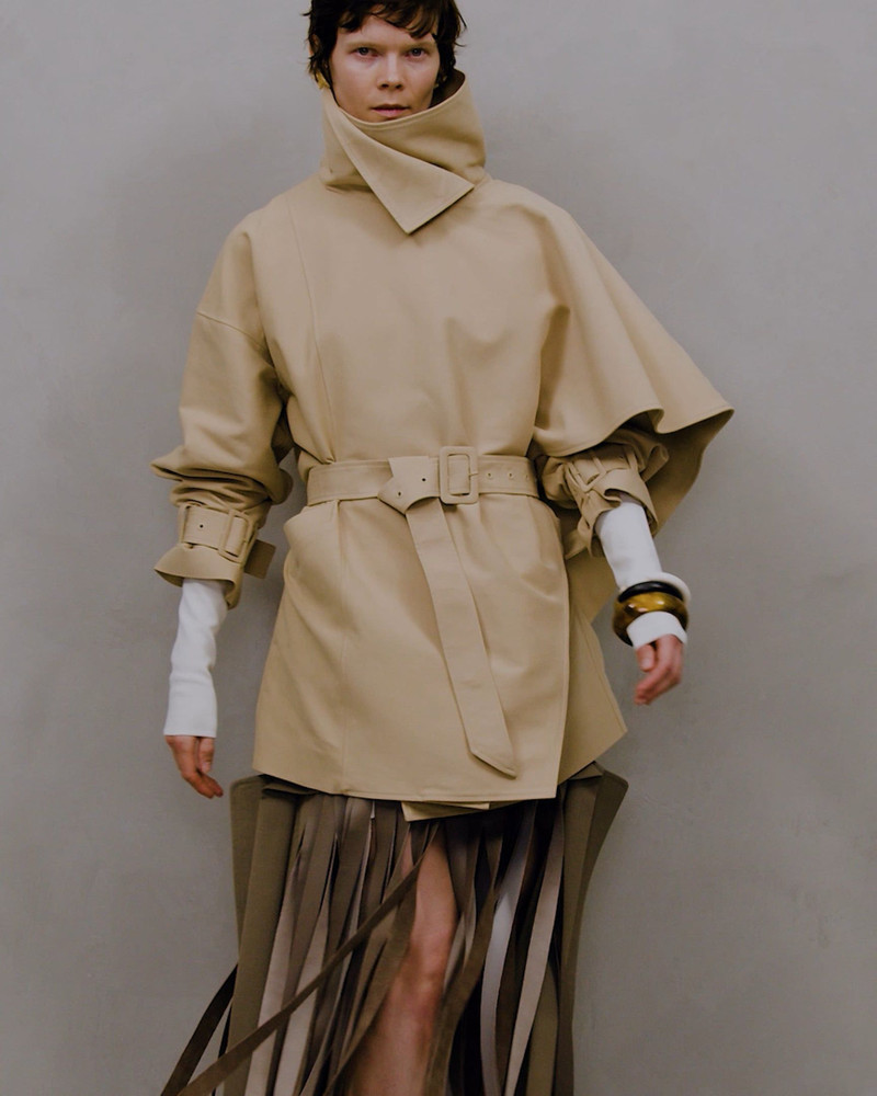MINI SCARFCOAT SAND 11