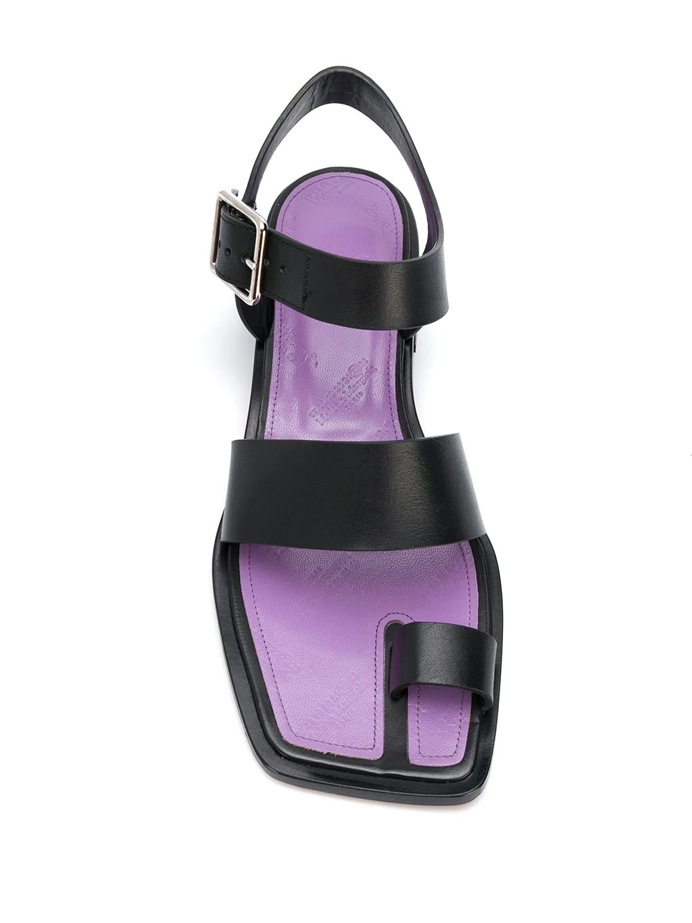 square toe sandals - 4