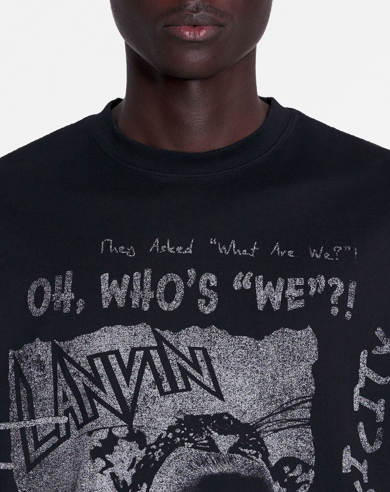 LANVIN X FUTURE UNISEX CLASSIC PRINTED T-SHIRT 6