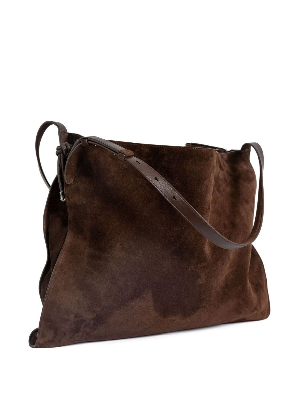 suede tote bag - 2