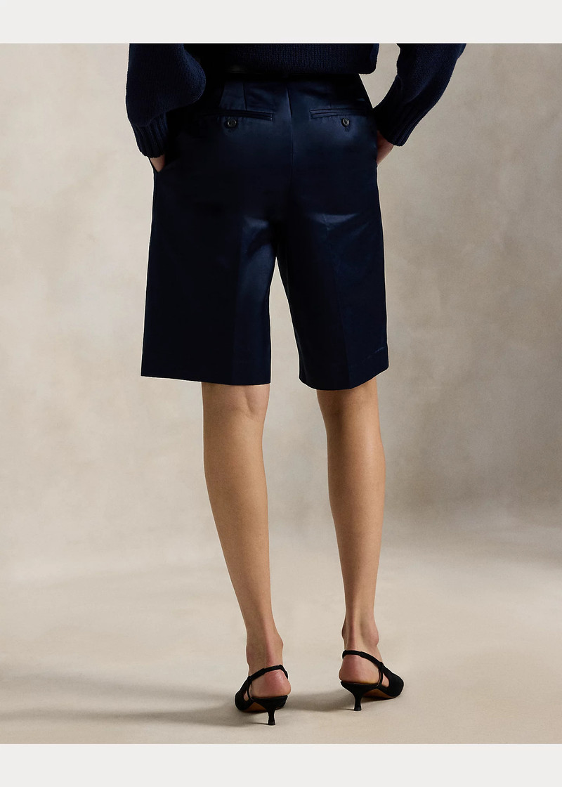Satin Long Short 4