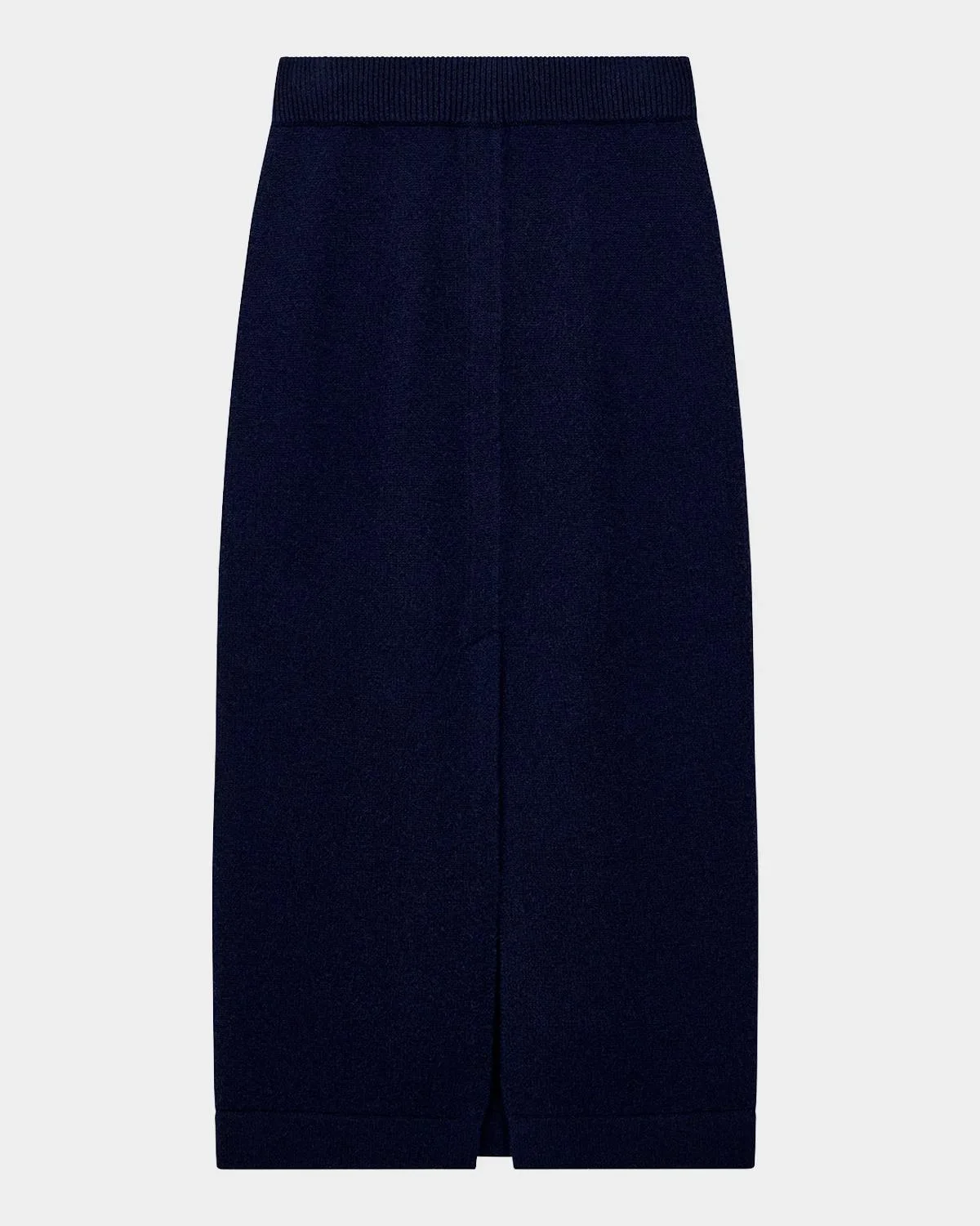 Virgin Wool-Cashmere Midi Skirt - 1